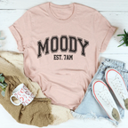 Moody Est. 7am Tee Peachy Sunday