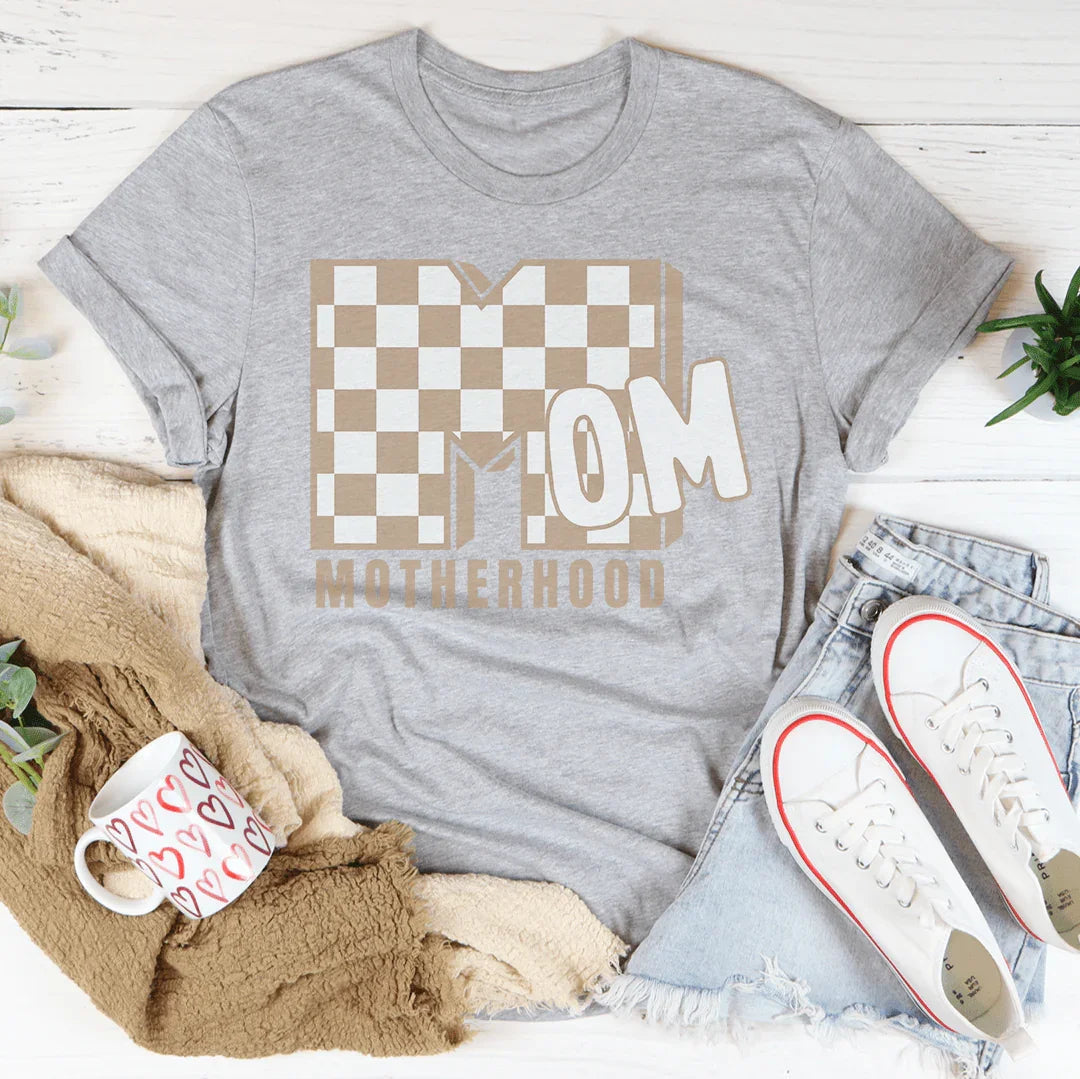 Motherhood Tee Peachy Sunday
