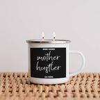 Mothers Day Candle Mug 16oz Reusable Metal Candle Soy Gift BandsCo Straps