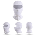 Motorcycle Balaclava Full Face Mask Breathable Moto Motorbike Cycling Hood Cap Windproof Racing Riding Motocross Summer Men Face Scarf Mask Sunscreen Dustproof Army Cycling Hunting Fishing Tactical Airsoft Hat Stevvex
