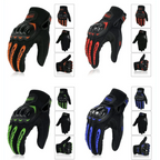 Motorcycle Breathable Glove Strong PVC Touch Screen Full Finger Motorbike Racing Riding Bicycle Summer Gloves Stevvex
