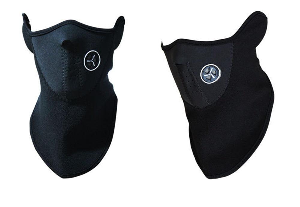 Motorcycle Face Mask Outdoor Cycling Helmet Bandana Hood Ski Sport Neck Half Face Mask Windproof Dustproof Winter Hiking Scarves Half Mask Balaclava Ski Mask with Ear Loop Adjustable Windproof Balaclava Half Face Mask Windproof Men Women Stevvex