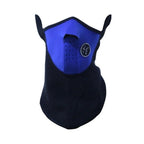 Motorcycle Face Mask Outdoor Cycling Helmet Bandana Hood Ski Sport Neck Half Face Mask Windproof Dustproof Winter Hiking Scarves Half Mask Balaclava Ski Mask with Ear Loop Adjustable Windproof Balaclava Half Face Mask Windproof Men Women Stevvex