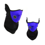 Motorcycle Face Mask Outdoor Cycling Helmet Bandana Hood Ski Sport Neck Half Face Mask Windproof Dustproof Winter Hiking Scarves Half Mask Balaclava Ski Mask with Ear Loop Adjustable Windproof Balaclava Half Face Mask Windproof Men Women Stevvex