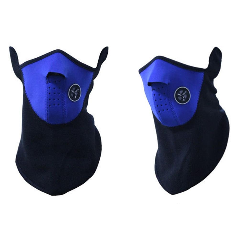 Motorcycle Face Mask Outdoor Cycling Helmet Bandana Hood Ski Sport Neck Half Face Mask Windproof Dustproof Winter Hiking Scarves Half Mask Balaclava Ski Mask with Ear Loop Adjustable Windproof Balaclava Half Face Mask Windproof Men Women Stevvex