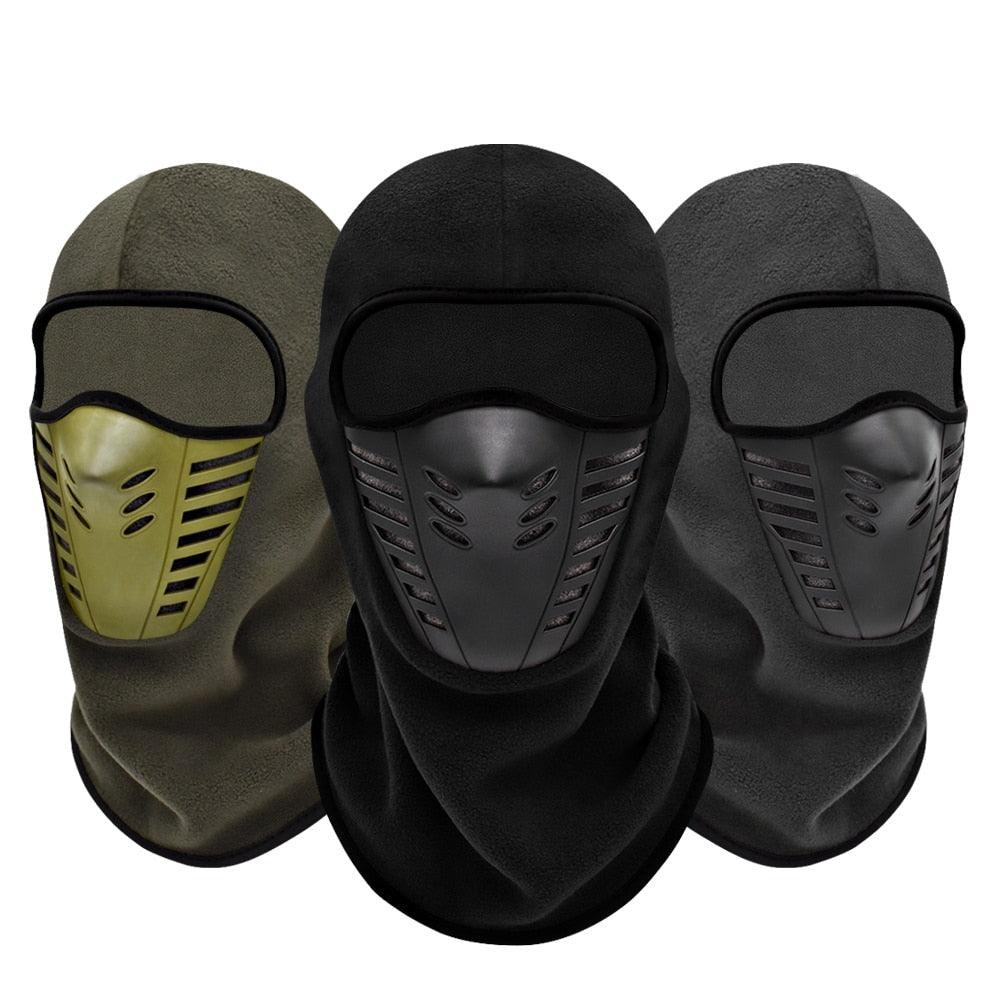 Motorcycle Mask Fleece Thermal Face Mask Keep Warm Moto Riding Balaclava Motorbike Biker Winter Windproof Ski Mask Men Women Airsoft Hat Cold Weather Balaclava Ski Mask for Men Windproof Thermal Winter Scarf Mask Women Neck Warmer Hood for Cycling Stevvex