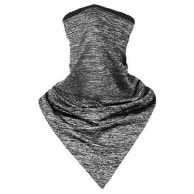Motorcycle Protect Cycling Face Mask Anti-UV Neck Hood Half Face Breathable Dustproof Headband Triangle Sport Scarf Summer Ice Silk Motorcycle Protect Cycling Mask Anti-UV Neck Hood Half Face Breathable Dustproof Headband Triangle Windproof Sport Scarf Stevvex