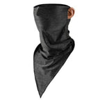 Motorcycle Windproof Sun Protect Cycling Face Neck Mask Headwear Scarf Bandana Hood Half Breathable Dustproof Hang-Ear Cap Motorcycle Protect Cycling Face Mask Anti-UV Neck Hood Half Face Breathable Dustproof Headband Triangle Sport Scarf Stevvex