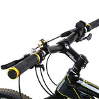 Mountain Bicycle Grips Handlebar Road Bike Cycling Handlebar Grip Cover Anti-Skid Soft Rubber Handle Grip Bar Double Lock On Bicycle Handle Bar Soft And Comfortable Rubber Handle Suitable For Bicycle Stevvex
