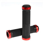Mountain Bicycle Grips Handlebar Road Bike Cycling Handlebar Grip Cover Anti-Skid Soft Rubber Handle Grip Bar Double Lock On Bicycle Handle Bar Soft And Comfortable Rubber Handle Suitable For Bicycle Stevvex