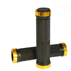 Mountain Bicycle Grips Handlebar Road Bike Cycling Handlebar Grip Cover Anti-Skid Soft Rubber Handle Grip Bar Double Lock On Bicycle Handle Bar Soft And Comfortable Rubber Handle Suitable For Bicycle Stevvex