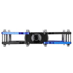 Mountain Bike 1 Pair Pedals Aluminum Alloy Cycling Bicycle Ultralight Wide Platform Anti-slip Pedal Bike Pedals Metal Bicycle Pedals Sealed Bearing Aluminum Alloy Mountain Bike Pedals Flat Stevvex
