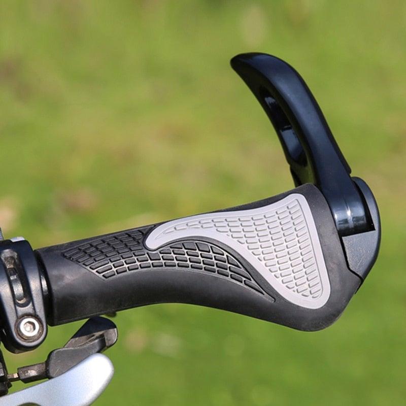 Mountain Bike Grips Handlebar Grips Handle Bar End Ergonomic Bicycle Handlebar Grips Comfort Bicycle Bar Grip Non-Slip Rubber Anti-Slip Designed For Handlebars Ergonomic Lock-on Bicycle Handlebar Grips Stevvex