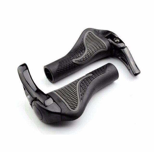 Mountain Bike Grips Handlebar Grips Handle Bar End Ergonomic Bicycle Handlebar Grips Comfort Bicycle Bar Grip Non-Slip Rubber Anti-Slip Designed For Handlebars Ergonomic Lock-on Bicycle Handlebar Grips Stevvex