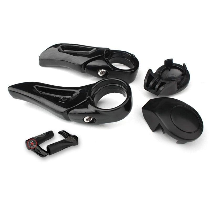 Mountain Bike Grips Handlebar Grips Handle Bar End Ergonomic Bicycle Handlebar Grips Comfort Bicycle Bar Grip Non-Slip Rubber Anti-Slip Designed For Handlebars Ergonomic Lock-on Bicycle Handlebar Grips Stevvex
