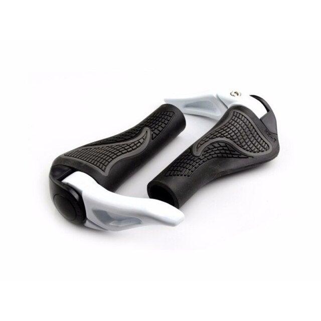 Mountain Bike Grips Handlebar Grips Handle Bar End Ergonomic Bicycle Handlebar Grips Comfort Bicycle Bar Grip Non-Slip Rubber Anti-Slip Designed For Handlebars Ergonomic Lock-on Bicycle Handlebar Grips Stevvex