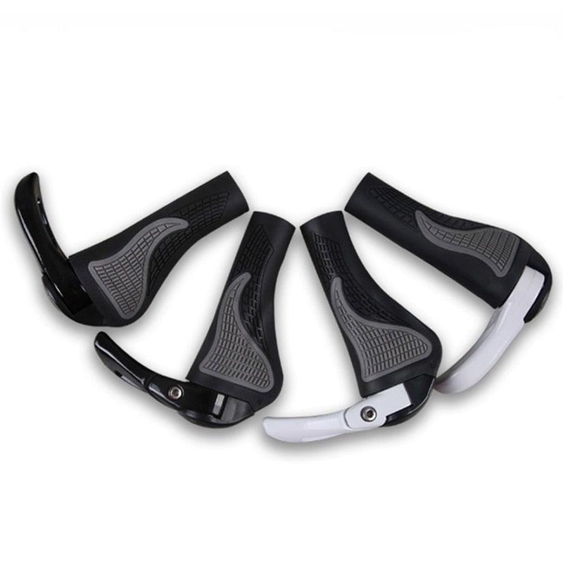 Mountain Bike Grips Handlebar Grips Handle Bar End Ergonomic Bicycle Handlebar Grips Comfort Bicycle Bar Grip Non-Slip Rubber Anti-Slip Designed For Handlebars Ergonomic Lock-on Bicycle Handlebar Grips Stevvex