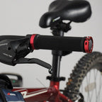 Mountain Road Cycling Bike Bicycle Handlebar Cover Grips Smooth Soft Rubber Anti-Slip Handle Double Lock On Locking Bicycle Grips Non-Slip Bike Handles Grip For Kids Bike Non-Slip Rubber Mushroom Grips For Scooter Stevvex
