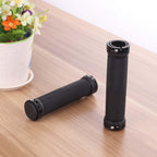 Mountain Road Cycling Bike Bicycle Handlebar Cover Grips Smooth Soft Rubber Anti-Slip Handle Double Lock On Locking Bicycle Grips Non-Slip Bike Handles Grip For Kids Bike Non-Slip Rubber Mushroom Grips For Scooter Stevvex