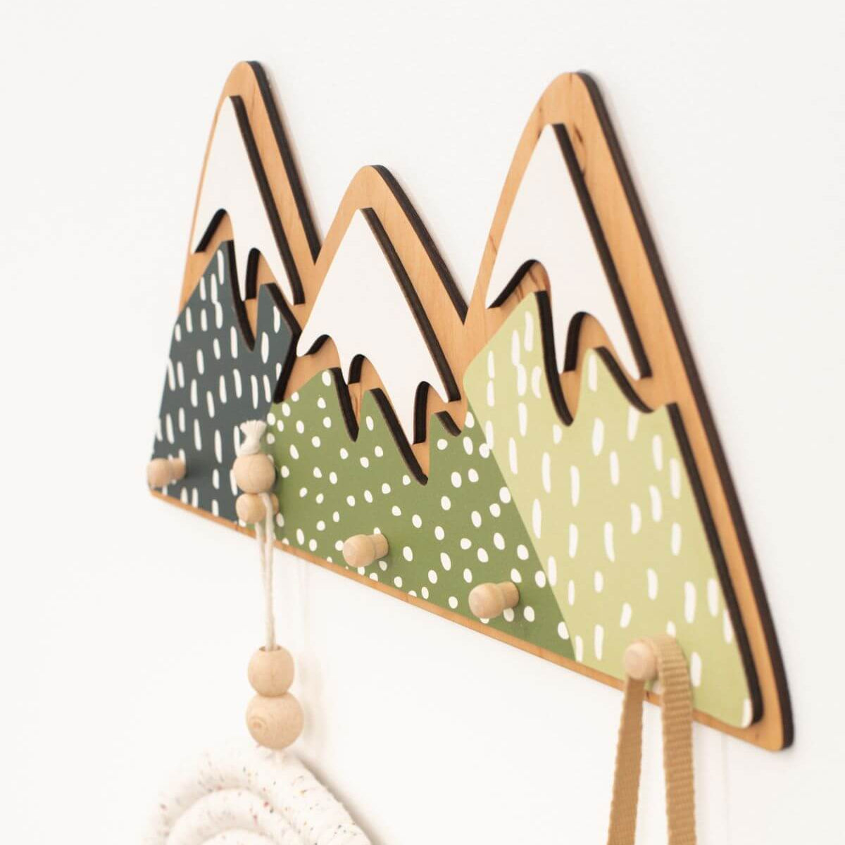 Nursery Mountain Wall Hooks - SJB-DIAMOND ELITES