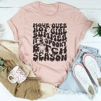 Move Over Hot Girl Summer It's Spooky B-tch Season Tee Peachy Sunday