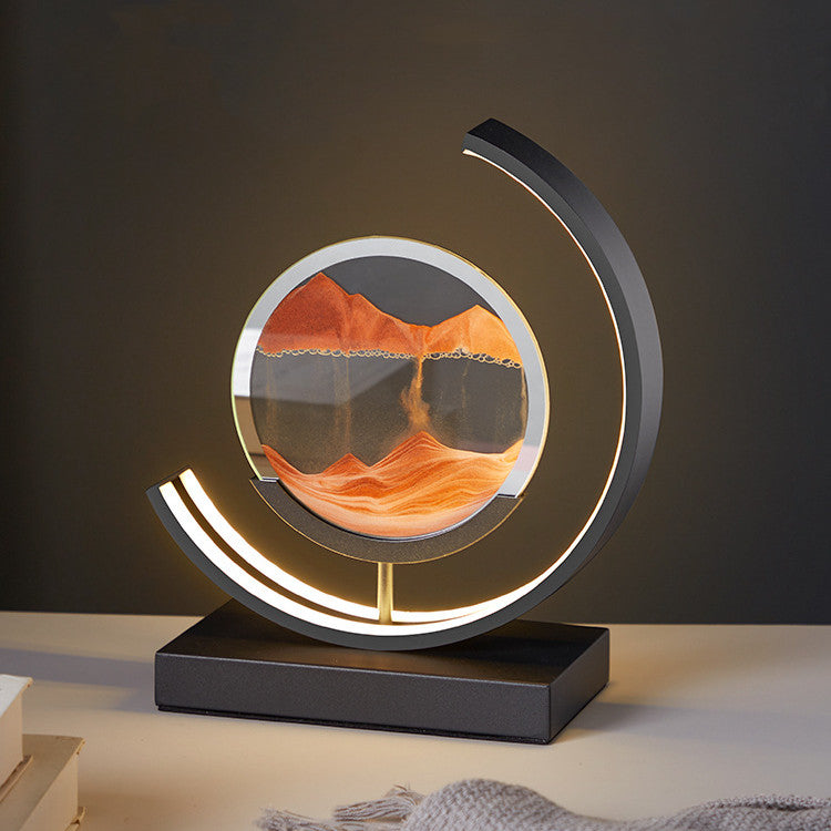 Moving Sand Table Lamp Lootquake LLC