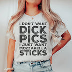 Mozarella Sticks Tee Peachy Sunday