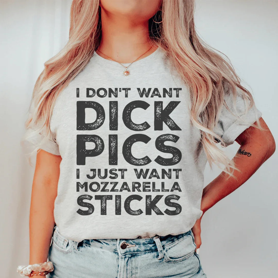 Mozarella Sticks Tee Peachy Sunday