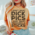 Mozarella Sticks Tee Peachy Sunday
