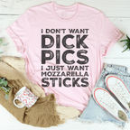 Mozarella Sticks Tee Peachy Sunday