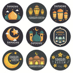 MR014 Ramadan Sticker, 90 Pcs Stickers Eid Mubarak Decoration - SJB-DIAMOND ELITES