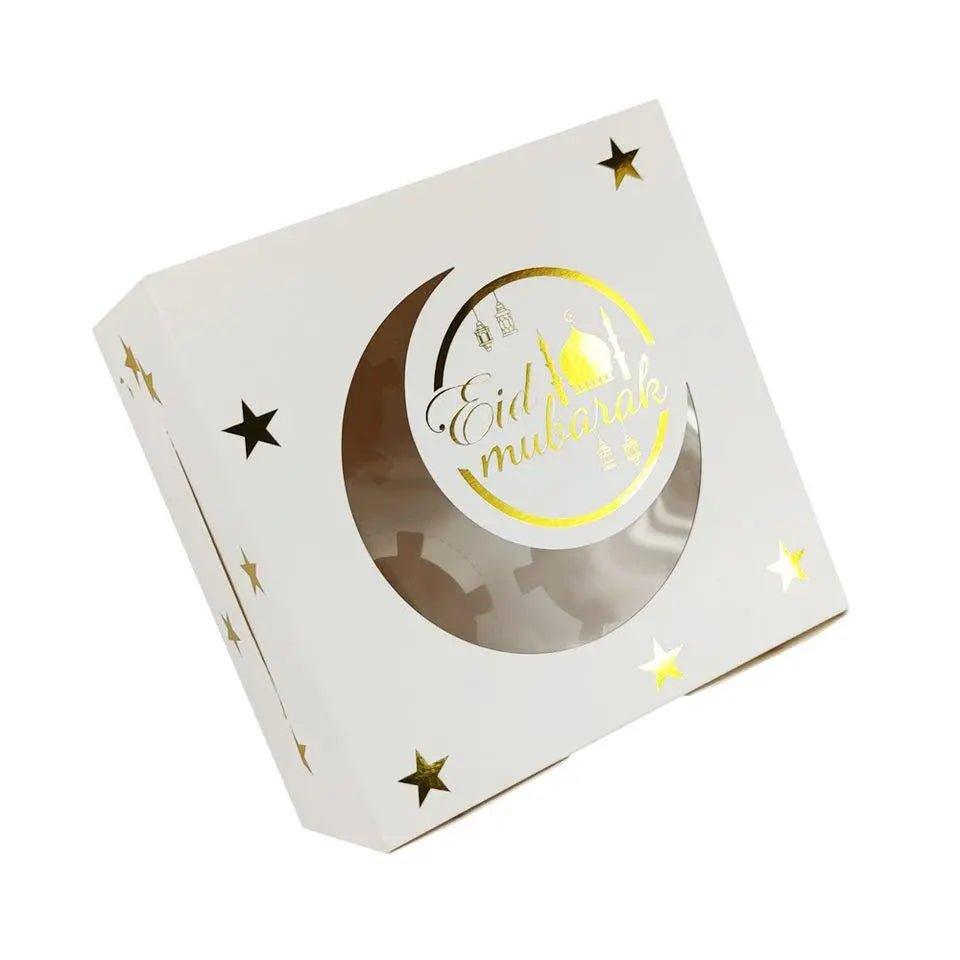 MR016 Ramadan Cupcake Packing Box,Muffin Box 4 holes - SJB-DIAMOND ELITES
