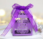 MR018 50 Pcs Happy Eid Mubarak Hollow Candy Box - SJB-DIAMOND ELITES
