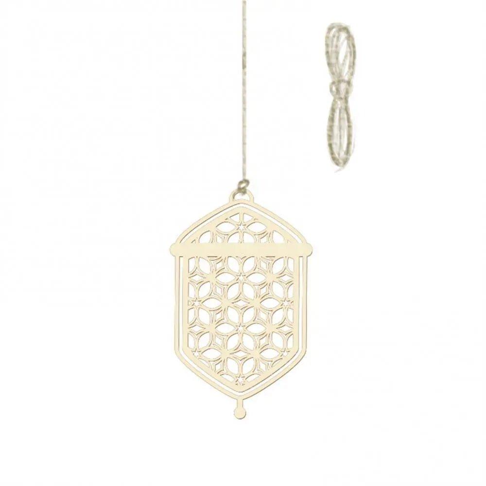 MR020  Wooden Ramadan & Eid Mubarak Decoration - SJB-DIAMOND ELITES