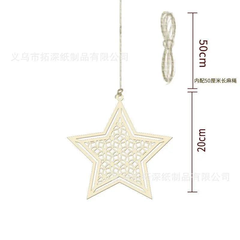 MR020  Wooden Ramadan & Eid Mubarak Decoration - SJB-DIAMOND ELITES