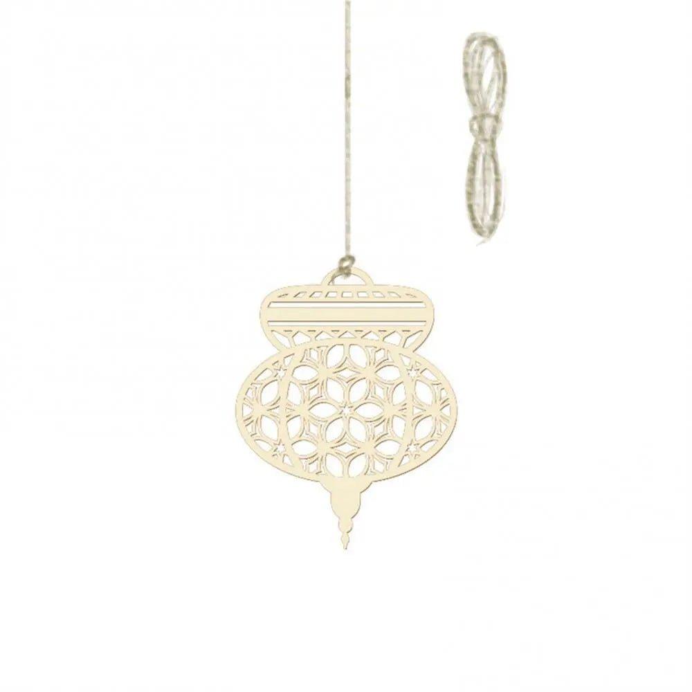 MR020  Wooden Ramadan & Eid Mubarak Decoration - SJB-DIAMOND ELITES