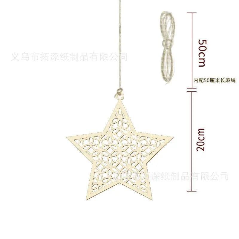 MR020  Wooden Ramadan & Eid Mubarak Decoration - SJB-DIAMOND ELITES