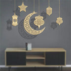 MR020  Wooden Ramadan & Eid Mubarak Decoration - SJB-DIAMOND ELITES