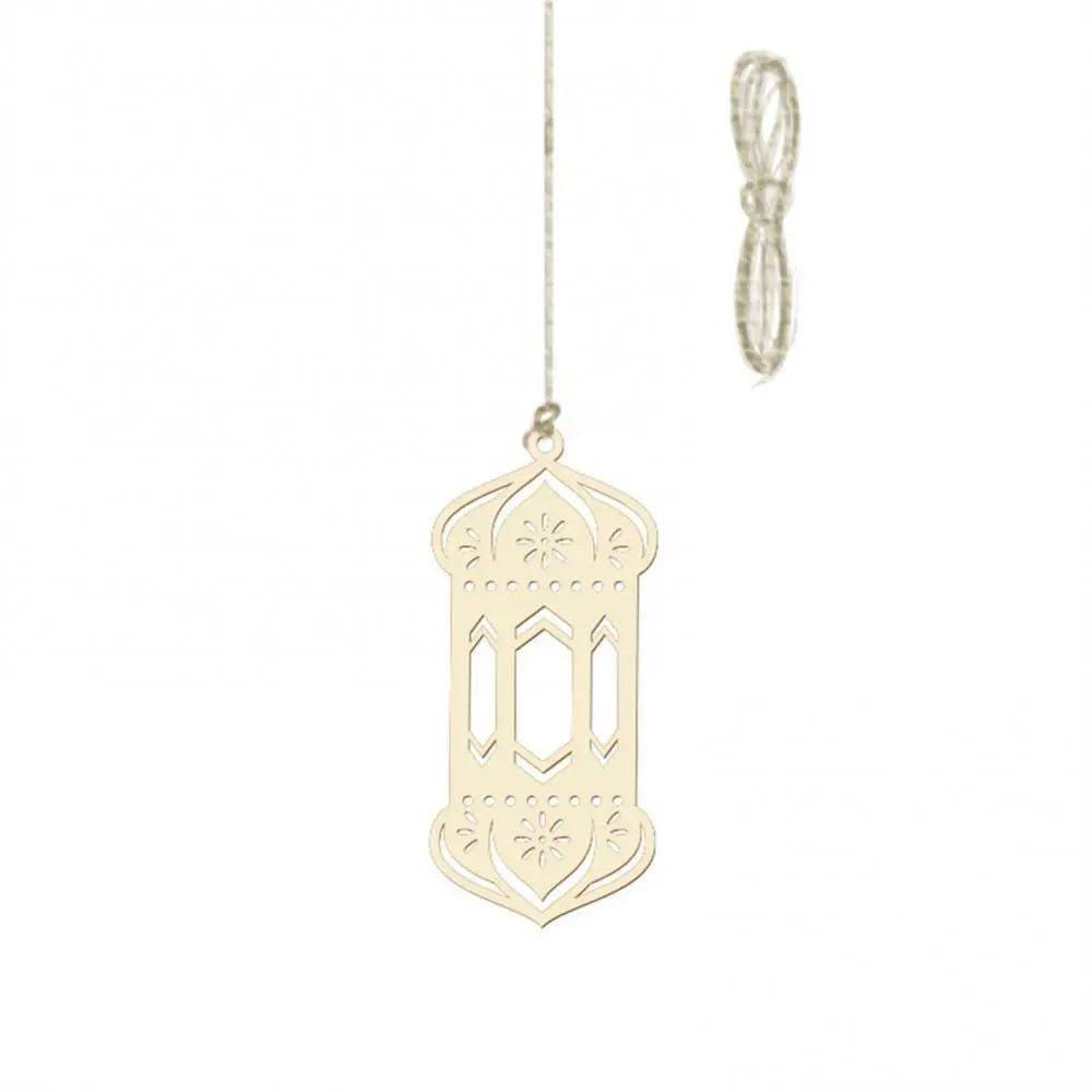 MR020  Wooden Ramadan & Eid Mubarak Decoration - SJB-DIAMOND ELITES