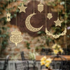 MR020  Wooden Ramadan & Eid Mubarak Decoration - SJB-DIAMOND ELITES