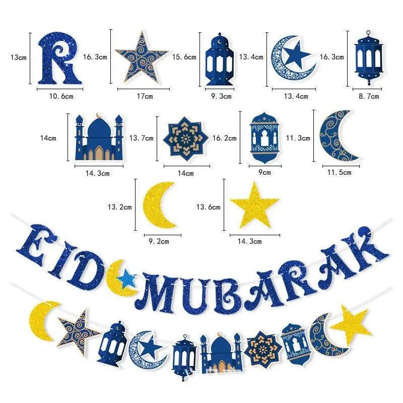 MR021 EID MUBARAK Flash Party Banner - SJB-DIAMOND ELITES