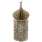 MR023 Eid Mubarak LED Wooden Lantern Ramadan Decoration - SJB-DIAMOND ELITES