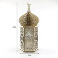 MR023 Eid Mubarak LED Wooden Lantern Ramadan Decoration - SJB-DIAMOND ELITES