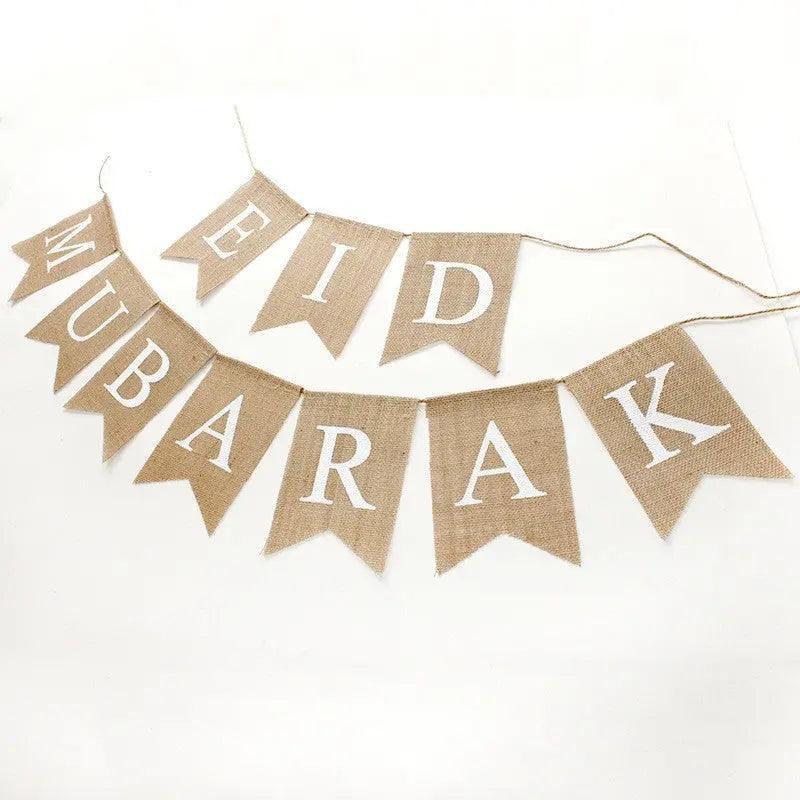 MR026 EID MUBARAK Party Decorative Banner - SJB-DIAMOND ELITES