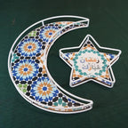 MR029 Ramadan Tray, Iron Festive Moon Tray - SJB-DIAMOND ELITES