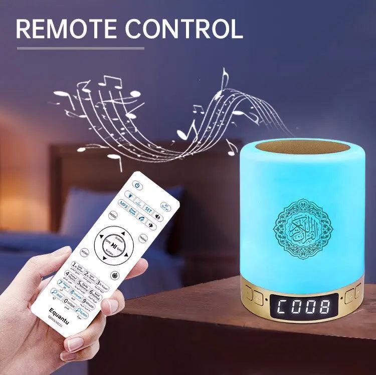 MR031 Bluetooth Quran Speaker Lamp SQ122, Nightlight Smart App Controls Player - SJB-DIAMOND ELITES