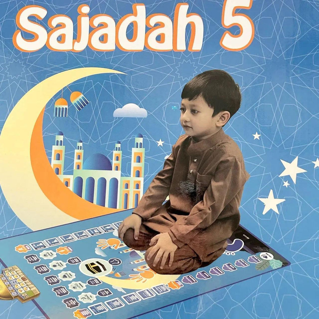 Electronic Interactive Children Prayer Mat, Muslim Kids Educational Prayer Mat (MR032) - SJB-DIAMOND ELITES