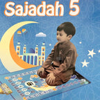 Electronic Interactive Children Prayer Mat, Muslim Kids Educational Prayer Mat (MR032) - SJB-DIAMOND ELITES