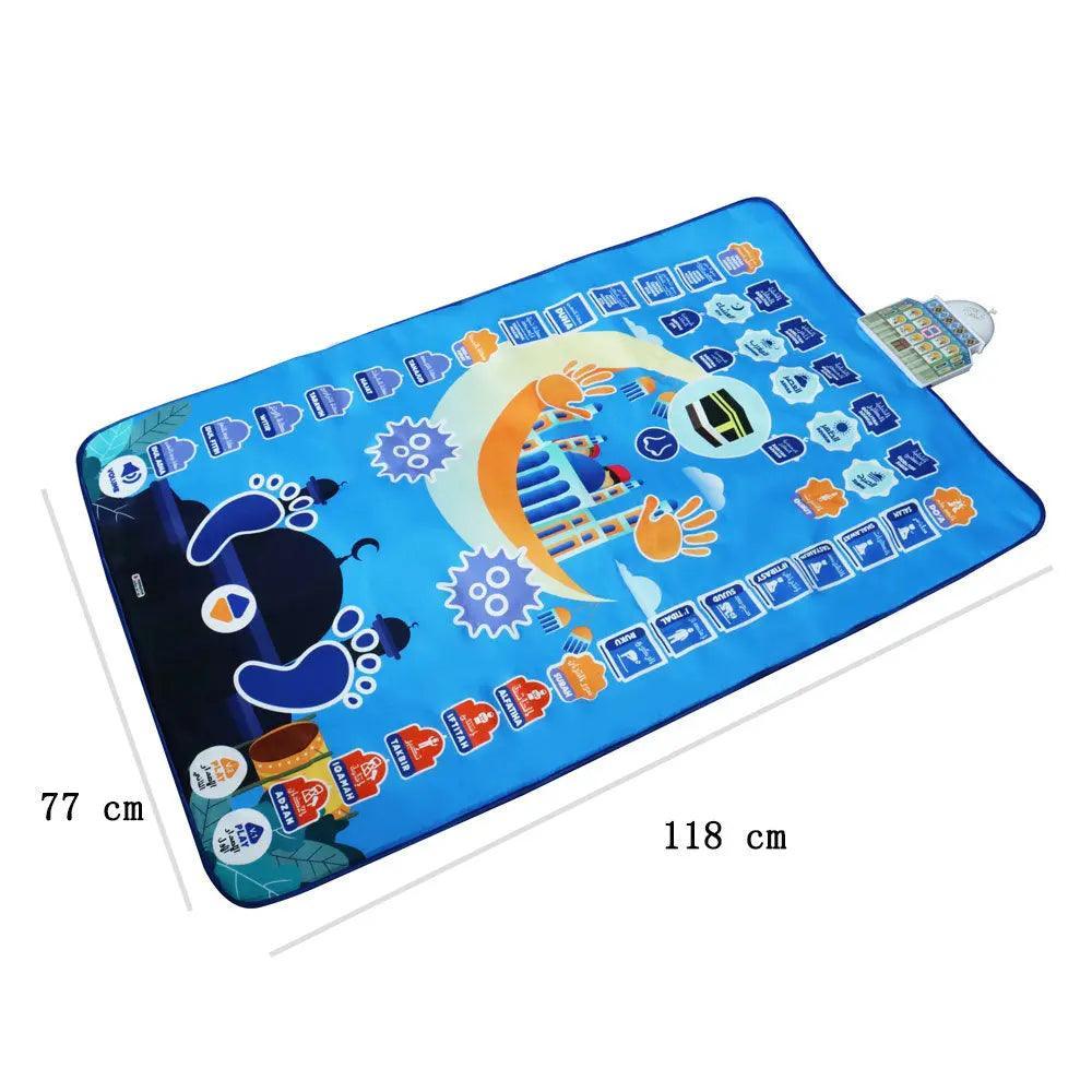 Electronic Interactive Children Prayer Mat, Muslim Kids Educational Prayer Mat (MR032) - SJB-DIAMOND ELITES