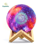 MR033 Color Moon Light Bluetooth Quran Speaker, QB512 Smart App Control Night Light - SJB-DIAMOND ELITES
